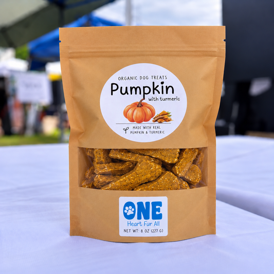 Pumpkin w/ Turmeric Dog Treats