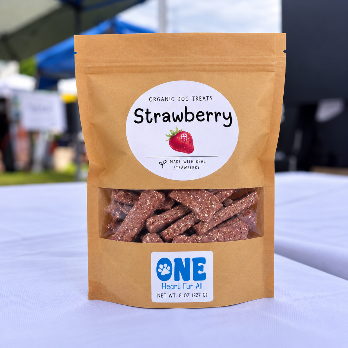 Strawberry Dog Treats